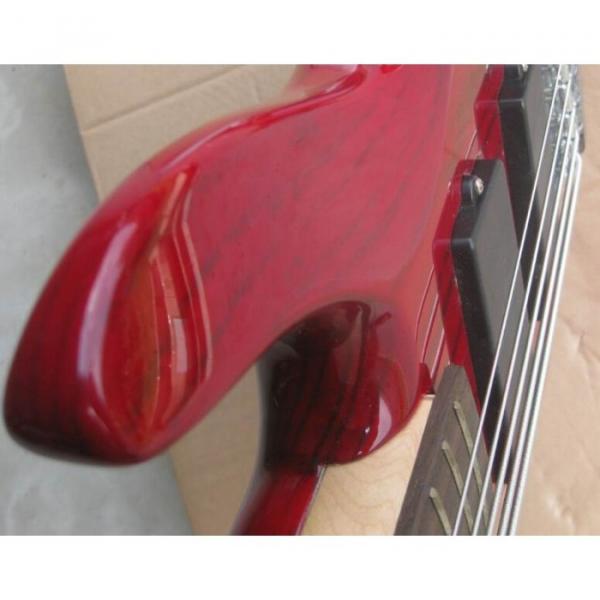 Custom Shop Red Ashwood 5 String Electric Bass