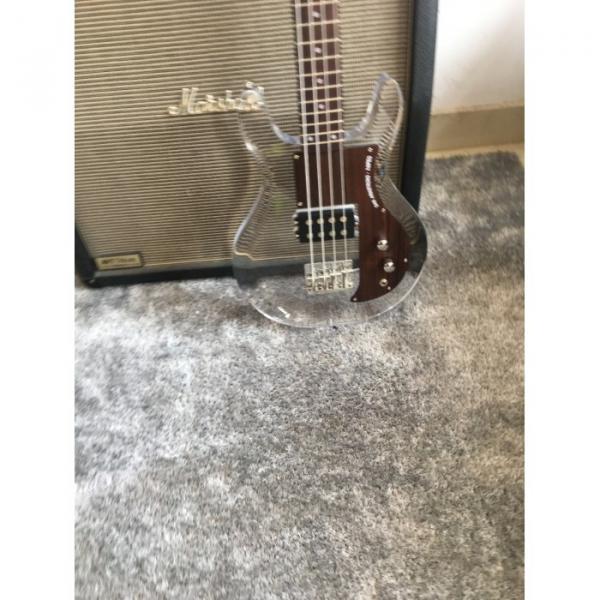 Custom Shop 4 String Ampeg Acrylic Dan Armstrong Transparent Bass