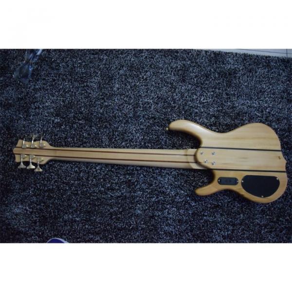 Custom Build 6 String Natural Maple Top Ken Smith Bass