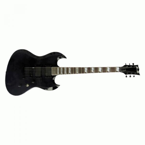 The Top Guitars Brand Black SVB 50 Design Electric Guitar