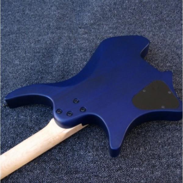 Custom Strandberg Boden 6 String Ocean Blue Color Headless Electric Guitar