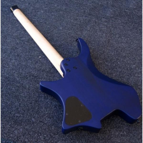 Custom Strandberg Boden 6 String Ocean Blue Color Headless Electric Guitar