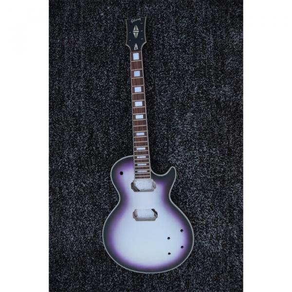 Custom Shop Unfinished Silverburst Gray Top Electric Guitar