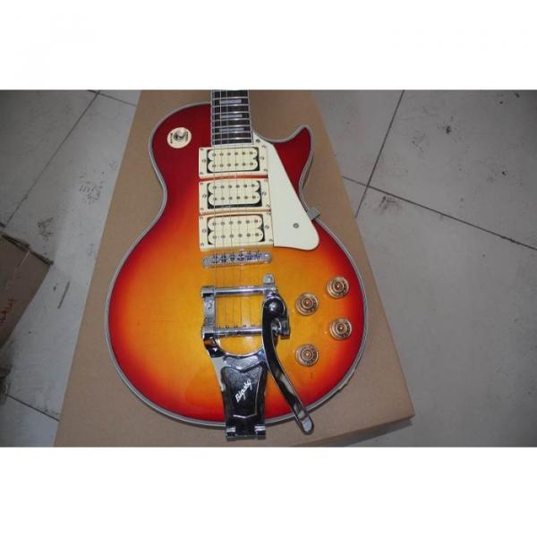 Custom Shop Tremolo Ace Frehley LP Sunburst Electric Guitar