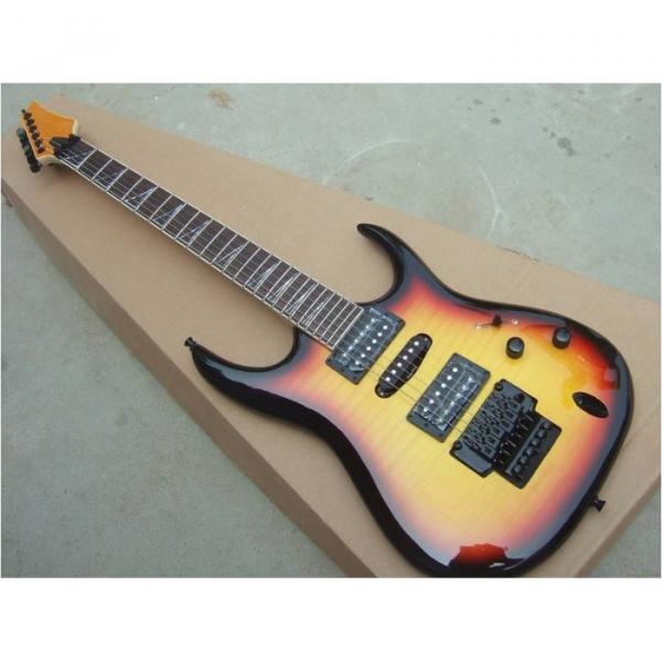 Custom Shop Sunburst Flame Maple Top Electric Guitar