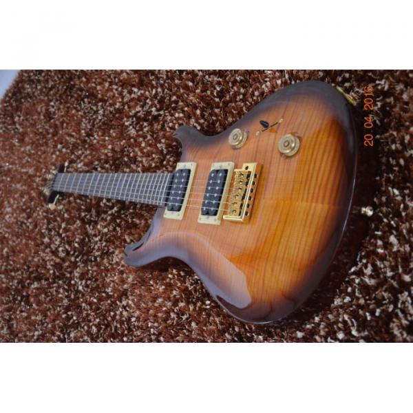 Custom Shop PRS Tobacco Tiger Maple Top 6 String Electric Guitar