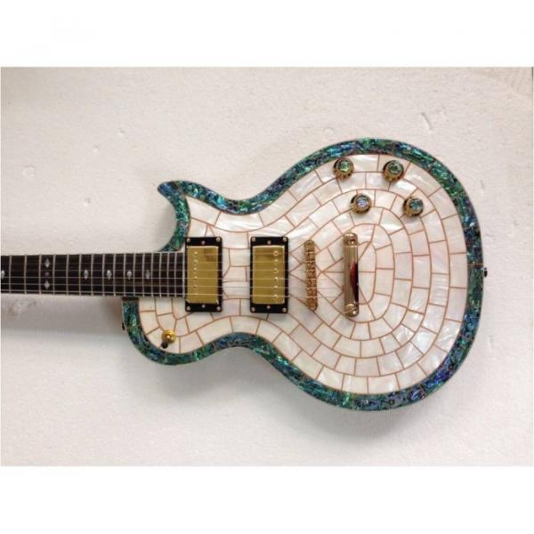 Custom Shop Pearl Abalone Top Electric Guitar MOP