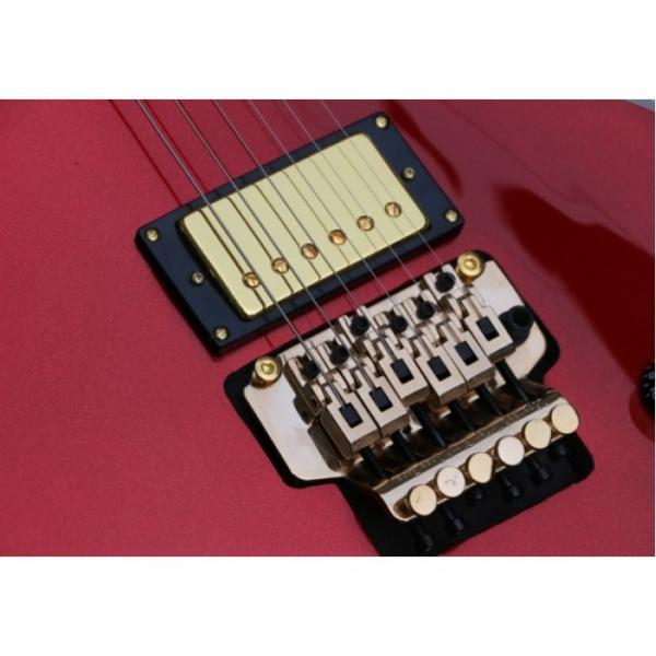 Custom Shop LP Metallic Red Floyd Rose Electric Guitar
