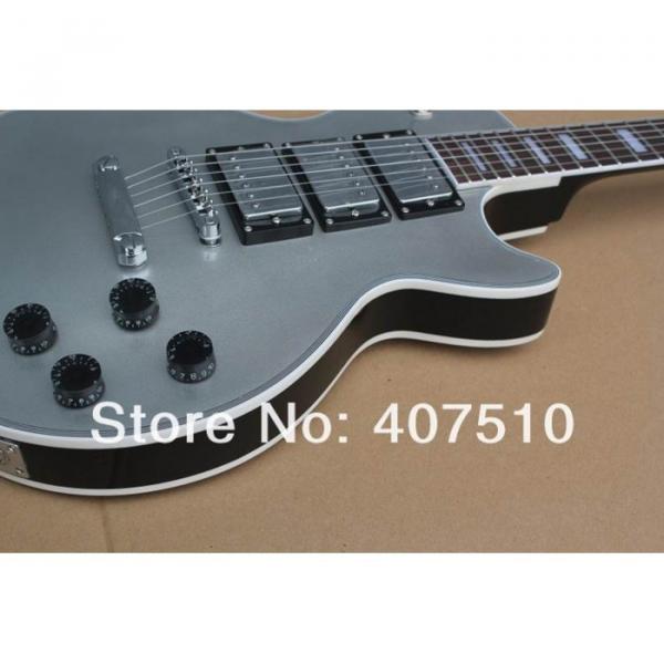 Custom Shop Gray Silver Burst 3 Pickups OEM Electric Guitar