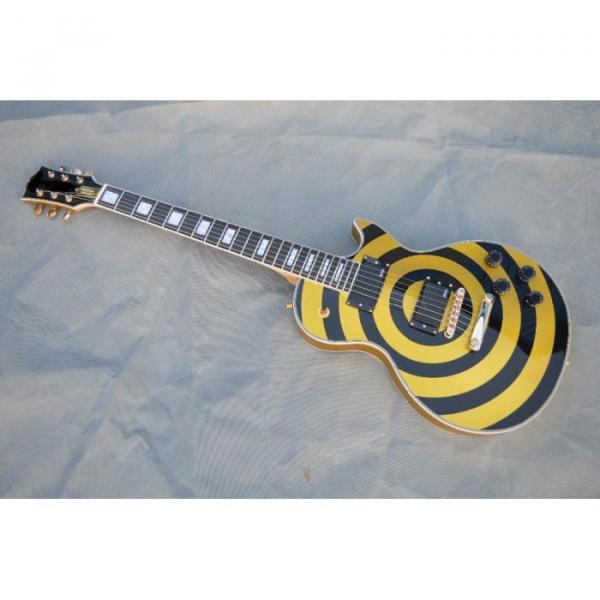 Custom Shop Gold Top Zakk Wylde Bullseyes Electric Guitar
