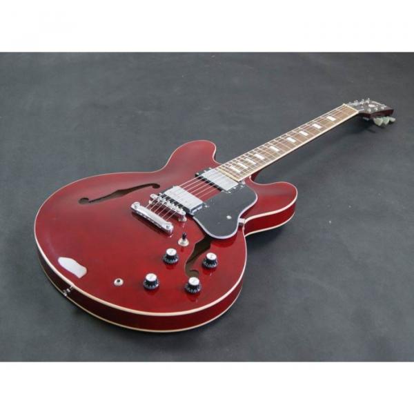 Custom Shop ES335 VOS Burgundy Red Jazz Electric guitar