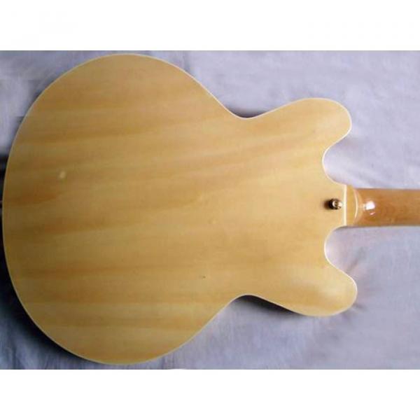 Custom Shop ES335 Spalted Natural Maple Veneer Electric Guitar