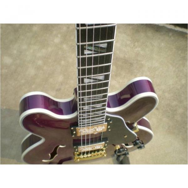 Custom Shop ES335 LP Purple Maple Top Electric Guitar