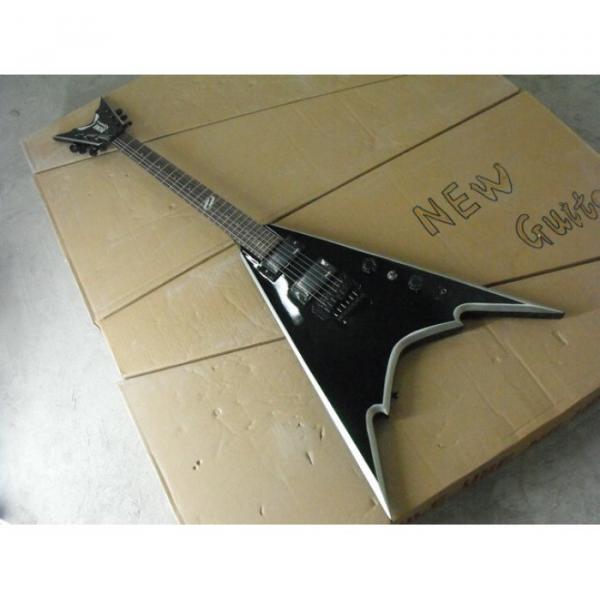 Custom Shop Dean Black Electric Guitar