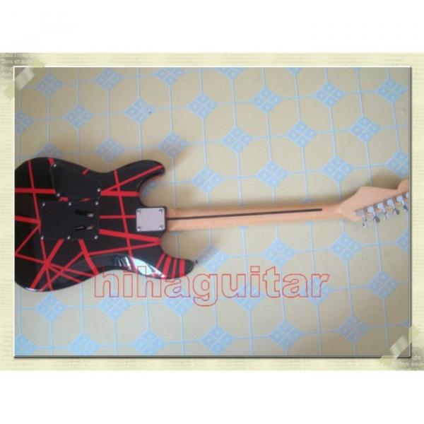 Custom Shop Charvel Black Red Electric Guitar