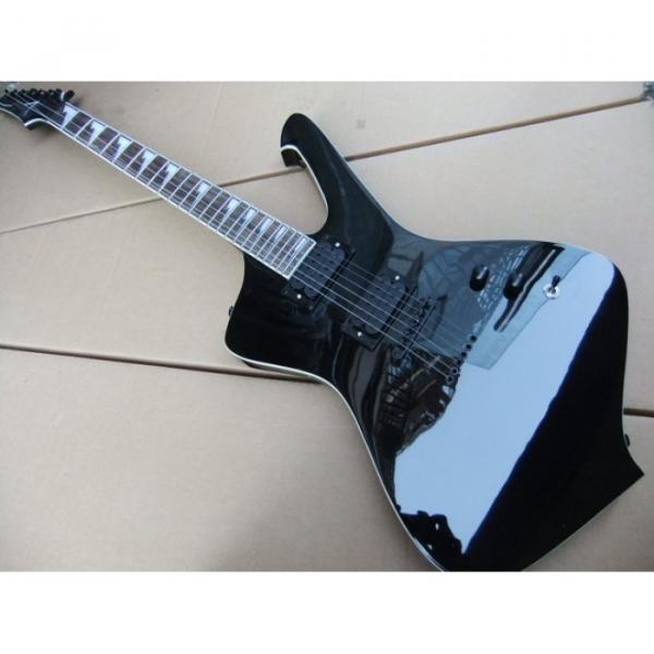 Custom Shop Black Ibanez Electric Guitar