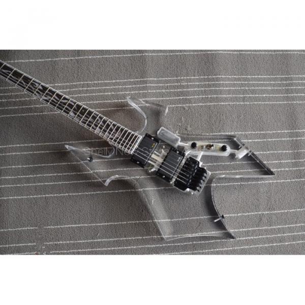 Custom Shop Avenge BC Rich Acrylic 6 String Electric Guitar