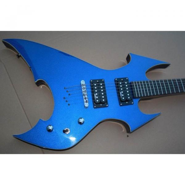 Custom Shop Avenge Blue BC Rich Electric Guitar