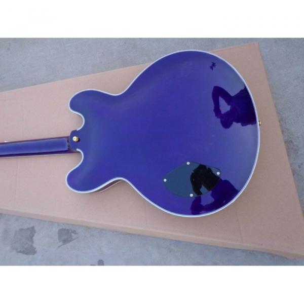 Custom Shop BB King Lucille Blue Jazz Electric Guitar