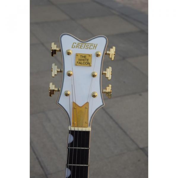 Custom Shop 6120 Setzer Nashville White Falcon Electric Guitar