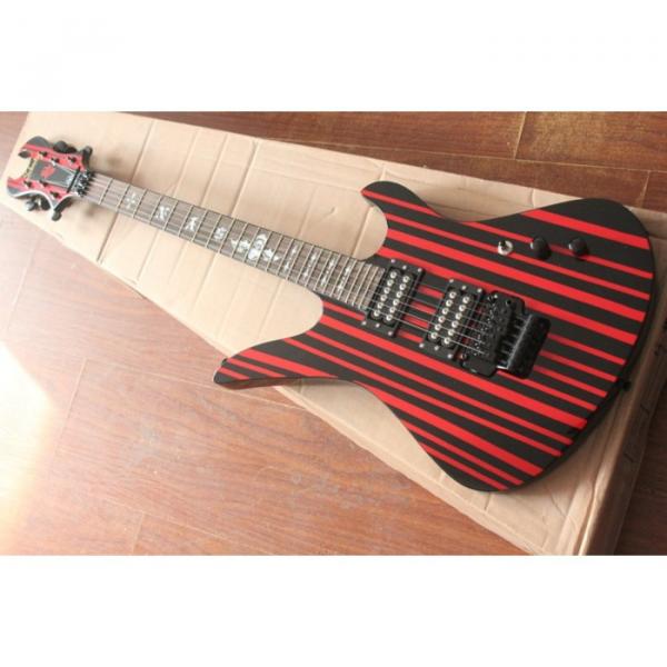 Custom Schecter Red Electric Guitar