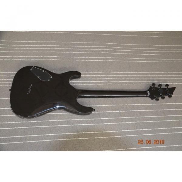 Custom Schecter Hell Raiser Diamond Black Electric Guitar 5 Ply Bindings