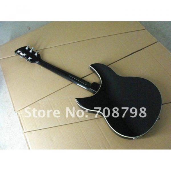 Custom Rickenbacker 330 Black Electric Guitar