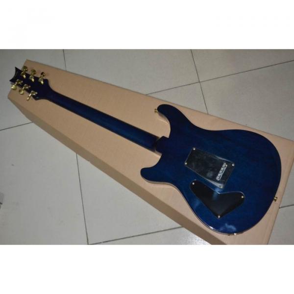 Custom PRS Paul Reed Smith 24 Blue Burst Electric Guitar