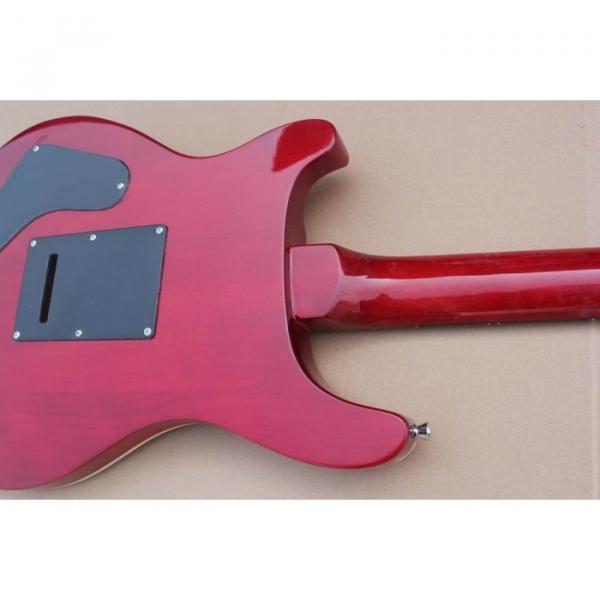 Custom PRS 24 Frets Fire Red Electric Guitar