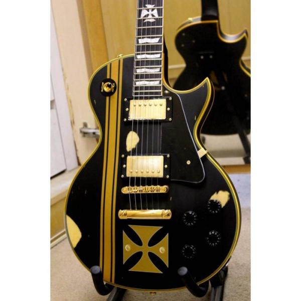 Custom Made ESP Metallica James Hetfield Iron Cross Electric Guitar