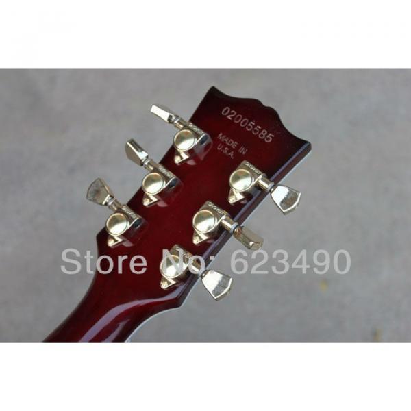 Custom LP Supreme Ebony Fingerboard Wine Red Electric Guitar