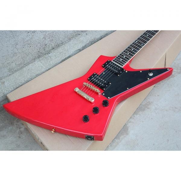 Custom guitarra Explorer Korina Red Finish Electric Guitar