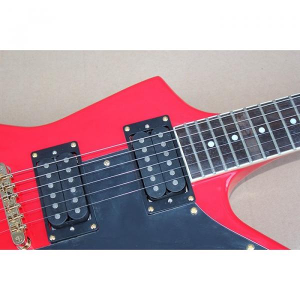 Custom guitarra Explorer Korina Red Finish Electric Guitar