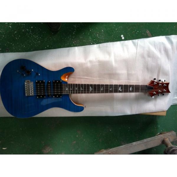 Custom Left Handed Paul Reed Smith Whale Blue Electric Guitar