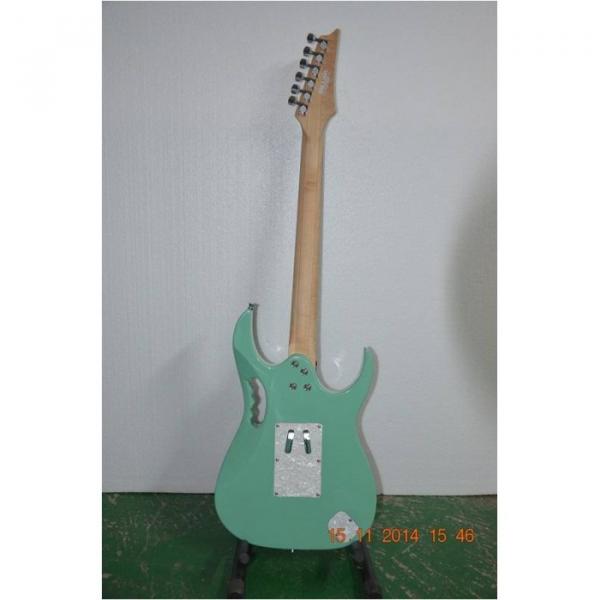 Custom Left Handed JEM 7V Electric Guitar Sea Foam Green Guitar