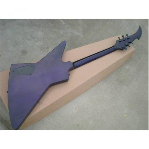 Custom Ken Lawrence Flame Maple Top Purple Electric Guitar