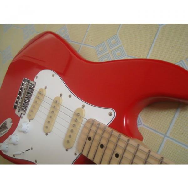 Custom Jimmie Vaughan Fender Red Electric Guitar
