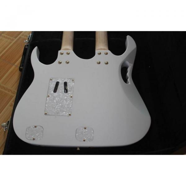 Custom JEM7V White Double Neck 6/12 Strings Electric Guitar