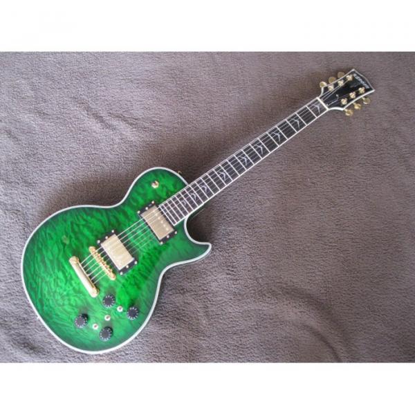 Custom Kepoon Green Patent J Electric Guitar
