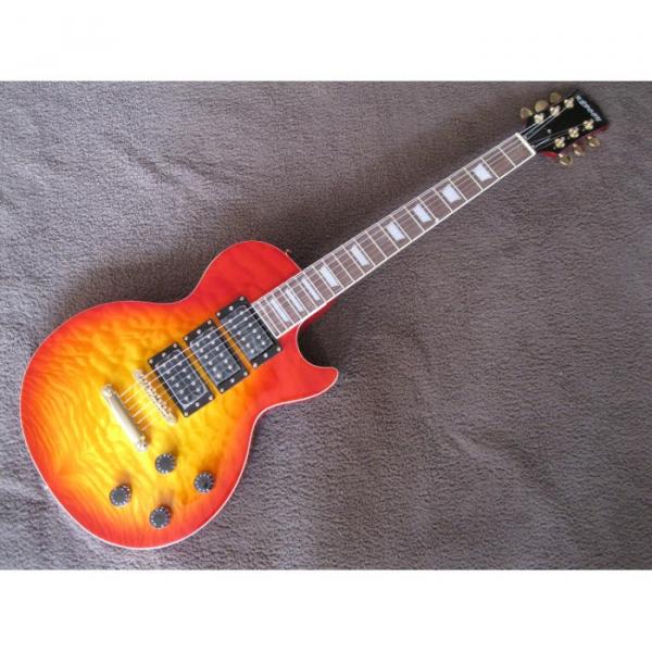 Custom Kepoon Cherry Patent G Electric Guitar