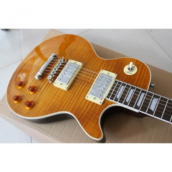 Custom Joe Perry Boneyard Flame Maple Top Electric Guitar