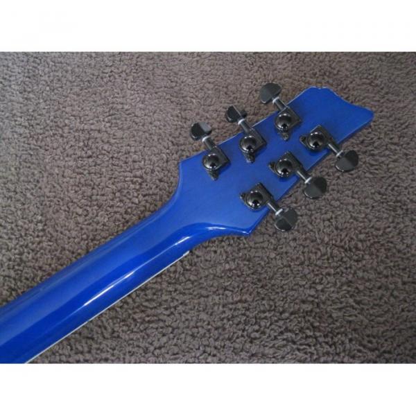 Custom Kepoon Blue Patent A Electric Guitar
