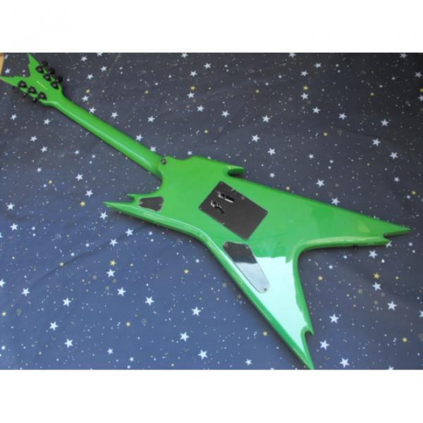 Custom Green Dime Razorback Dean Electric Guitar
