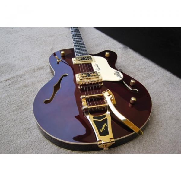 Custom G6119 Walnut Jazz Bigsby Tremolo Electric Guitar