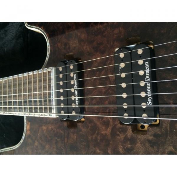 Custom Built Mayones Regius 7 String Electric Guitar Birds Eye Wenge Neck