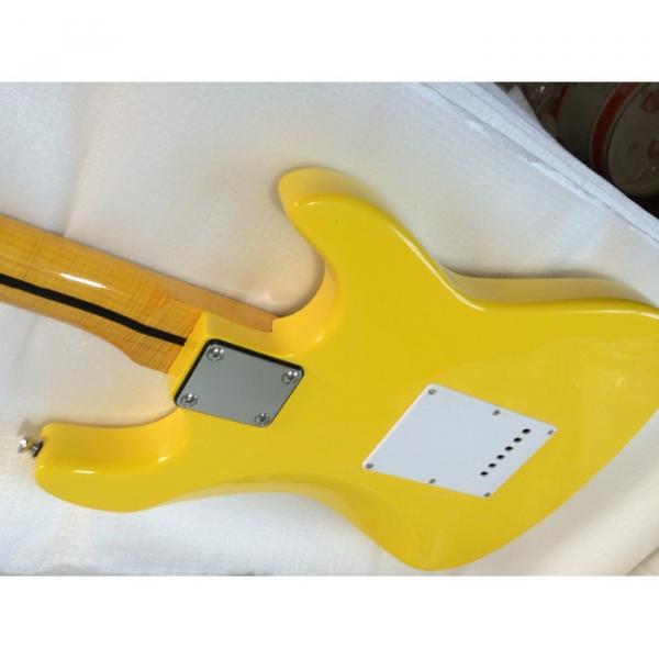 Custom American Stratocaster Yellow Monaco Electric Guitar