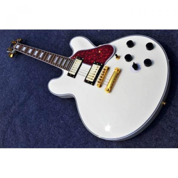 Custom BB King Lucille White Electric Guitar