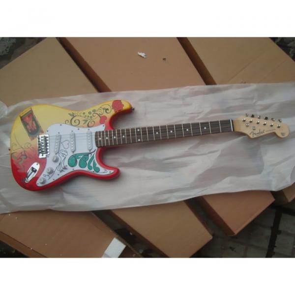 Custom American Fender Jimi Hendrix Electric Guitar