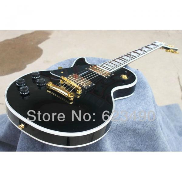 Custom '57 Left Handed guitarra Black Beauty Electric Guitar