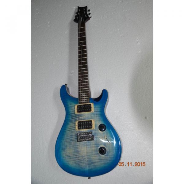 Custom 24 Frets Paul Reed Smith Robot Blue Electric Guitar